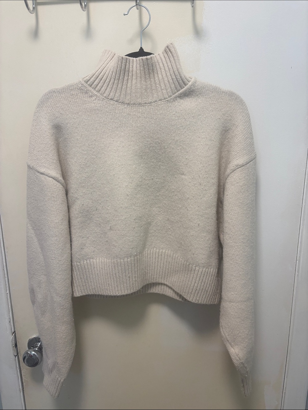 2/$20 H&M Cozy Cream Turtleneck Sweater - Women's
